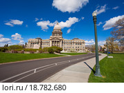 Капитолий Idaho State Capitol Building, Бойсе (2015 год). Стоковое фото, фотограф Сергей Новиков / Фотобанк Лори