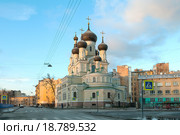 Церковь Шестаковской (Шестоковской) иконы Божией Матери (2016 год). Стоковое фото, фотограф Валентина Качалова / Фотобанк Лори