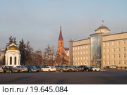 Офисное здание ИркутскЭнерго (2016 год). Редакционное фото, фотограф Ален Лагута / Фотобанк Лори