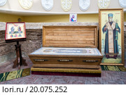 Пещерка Святого Иоасафа. Белгород. Россия (2015 год). Редакционное фото, фотограф Сергей Лаврентьев / Фотобанк Лори