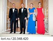 Official visit to Poland paid by His Majesty the King of the Belgians and Her Majesty the Queen of the Belgians. Reception hosted by His Majesty the King of the Belgians and Her Royal Majesty the Queen of Belgium. Редакционное фото, агентство BE&W Photo / Фотобанк Лори