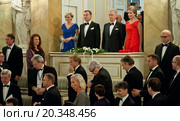 Official visit to Poland paid by His Majesty the King of the Belgians and Her Majesty the Queen of the Belgians. Reception hosted by His Majesty the King of the Belgians and Her Royal Majesty the Queen of Belgium. Редакционное фото, агентство BE&W Photo / Фотобанк Лори