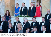 Official visit to Poland paid by His Majesty the King of the Belgians and Her Majesty the Queen of the Belgians. Reception hosted by His Majesty the King of the Belgians and Her Royal Majesty the Queen of Belgium. Редакционное фото, агентство BE&W Photo / Фотобанк Лори