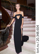 Joanna Krupa in sexy black dress at polish premiere of new Renault cars. Редакционное фото, агентство BE&W Photo / Фотобанк Лори