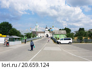Город Козельск. Оптина пустынь. Свято-Введенский монастырь (2014 год). Стоковое фото, фотограф Зобков Юрий / Фотобанк Лори