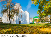 Борисоглебская церковь в Чернигове (XII в.) (2011 год). Стоковое фото, фотограф Николай Голицынский / Фотобанк Лори