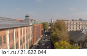 Офисный центр в исторической части Москвы. Съемки с коптера (go-pro) Стоковое видео, видеограф Евгений Ковалев / Фотобанк Лори