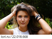 Красивая девушка. Стоковое фото, фотограф Морозова Татьяна / Фотобанк Лори