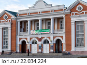 Дворец культуры. Город Усмань. Липецкая область. Россия (2015 год). Редакционное фото, фотограф Сергей Лаврентьев / Фотобанк Лори