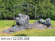 Памятник Генриху Гейне в Дюссельдорфе, Германия (2015 год). Редакционное фото, фотограф Михаил Марковский / Фотобанк Лори