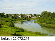Река Вологда (2014 год). Стоковое фото, фотограф Александр Щепин / Фотобанк Лори