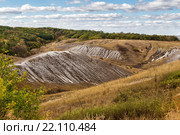 Осенний пейзаж близ села Сухарево в Белгородской области. Россия (2015 год). Стоковое фото, фотограф Сергей Лаврентьев / Фотобанк Лори
