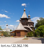 Муром. Свято-Троицкий женский монастырь. Церковь Сергия Радонежского. (2014 год). Стоковое фото, фотограф Илья Бесхлебный / Фотобанк Лори