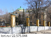 Особняк Ильи Глазунова, Москва, Новинский бул., 13 строение 7 (2016 год). Стоковое фото, фотограф Алексей Гусев / Фотобанк Лори