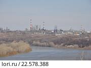 Уфимские нефтеперерабатывающие заводы. Стоковое фото, фотограф Сергей Тагиров / Фотобанк Лори
