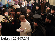 Монашеский постриг в Новодевичьем монастыре, 2016 год, город Москва. Редакционное фото, фотограф Дмитрий Неумоин / Фотобанк Лори