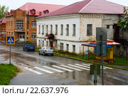 Город Мышкин. Угличская улица (2015 год). Редакционное фото, фотограф Александр Щепин / Фотобанк Лори
