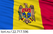 Развевающийся флаг Молдовы. Стоковая анимация, аниматор ИЛ / Фотобанк Лори