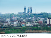 Поселок шахты имени Калинина (2016 год). Стоковое фото, фотограф Короленко Елена / Фотобанк Лори