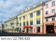 Улица Советская, Гомель, Беларусь (2016 год). Редакционное фото, фотограф Ольга Коцюба / Фотобанк Лори