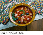 sour Russian soup. Стоковое фото, фотограф Александр Fanfo / Фотобанк Лори