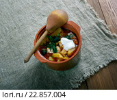 sour Russian soup. Стоковое фото, фотограф Александр Fanfo / Фотобанк Лори