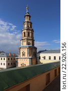 Звонница собора Петра и Павла, Казань, ул. Мусы Джалиля, 21 (2016 год). Стоковое фото, фотограф Алексей Гусев / Фотобанк Лори