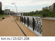 Новая набережная на Адмирала Трибуца. Калининград. Стоковое фото, фотограф Svet / Фотобанк Лори