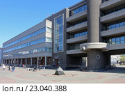 Отель "Ногай", (бывший Дом Печати), Казань, ул. Баумана, 19 (2016 год). Редакционное фото, фотограф Алексей Гусев / Фотобанк Лори
