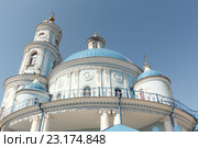 Церковь Иконы Божией Матери Казанская в Тельме, Иркутская область, Россия (2016 год). Стоковое фото, фотограф Наталия Макарова / Фотобанк Лори