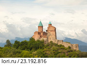 Крепость и церковь Греми. Кахетия.Грузия (2016 год). Стоковое фото, фотограф Gagara / Фотобанк Лори