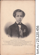 Наполеон IV Эжен Луи Жан Жозеф Бонапарт (Napoleon Eugene Louis Jean Joseph)-принц империи и сын Франции в юном возрасте.Старинная почтовая карточка Франции. Стоковая иллюстрация, иллюстратор александр афанасьев / Фотобанк Лори