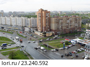 Казань, пересечение улиц Бондаренко и Чистопольской (2016 год). Редакционное фото, фотограф Дмитрий Неумоин / Фотобанк Лори