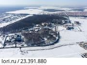 Медицинский городок в Патрушево, Тюмень, Россия (2016 год). Стоковое фото, фотограф Сергей Буторин / Фотобанк Лори