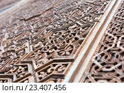 Ornamental design at Alhambra (2016 год). Стоковое фото, фотограф Яков Филимонов / Фотобанк Лори