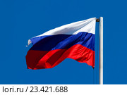 Флаг Российской Федерации (2016 год). Стоковое фото, фотограф Николай Патрин / Фотобанк Лори