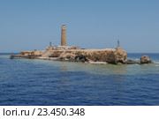 Маленький остров и риф в Красном море. Египет. Стоковое фото, фотограф Некрасов Андрей / Фотобанк Лори