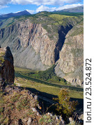 Altai mountains over river Chulyshman valley Katu-Yaryk pass. Стоковое фото, фотограф Сергей Пристяжнюк (Serg Zastavkin) / Фотобанк Лори