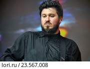 Сергей Вырвич. Бас гитарист группы «Пилот» (2015 год). Редакционное фото, фотограф Голованов Сергей / Фотобанк Лори