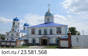Монастырский комплекс в селе Дедово, Башкортостан, Россия. Стоковое видео, видеограф Mikhail Erguine / Фотобанк Лори
