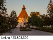 Астрахань. Кремль. Житная башня (2016 год). Стоковое фото, фотограф Литвяк Игорь / Фотобанк Лори