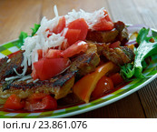 Mexican dish filet of beef. Стоковое фото, фотограф Александр Fanfo / Фотобанк Лори