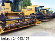 Комбайн NEWHOLLAND TX65 (2016 год). Редакционное фото, фотограф Анатолий Матвейчук / Фотобанк Лори