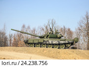 Russian tank T-72. Стоковое фото, фотограф Алексей Суворов / Фотобанк Лори
