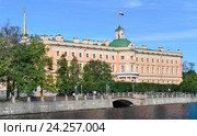 Михайловский (Инженерный) замок, Санкт-Петербург (2016 год). Редакционное фото, фотограф Геннадий Соловьев / Фотобанк Лори