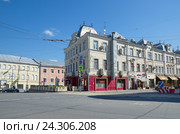 Москва, улица Петровка, 30/7. Бывшая гостиница начала XIX столетия (2016 год). Редакционное фото, фотограф Елена Коромыслова / Фотобанк Лори