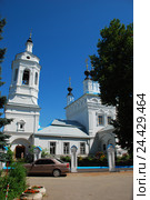 Церковь Покрова Пресвятой Богородицы на рву. Улица Марата, 4. Город Калуга (2009 год). Стоковое фото, фотограф lana1501 / Фотобанк Лори