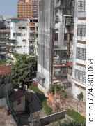 Улица в старом Макао, Китай (2015 год). Стоковое фото, фотограф Vladislav Osipov / Фотобанк Лори