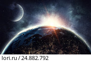 Our unique universe . Mixed media. Стоковая иллюстрация, иллюстратор Sergey Nivens / Фотобанк Лори
