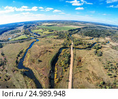 Река Ворожба впадает в реку Волчина. Стоковое фото, фотограф Илья Якунин / Фотобанк Лори